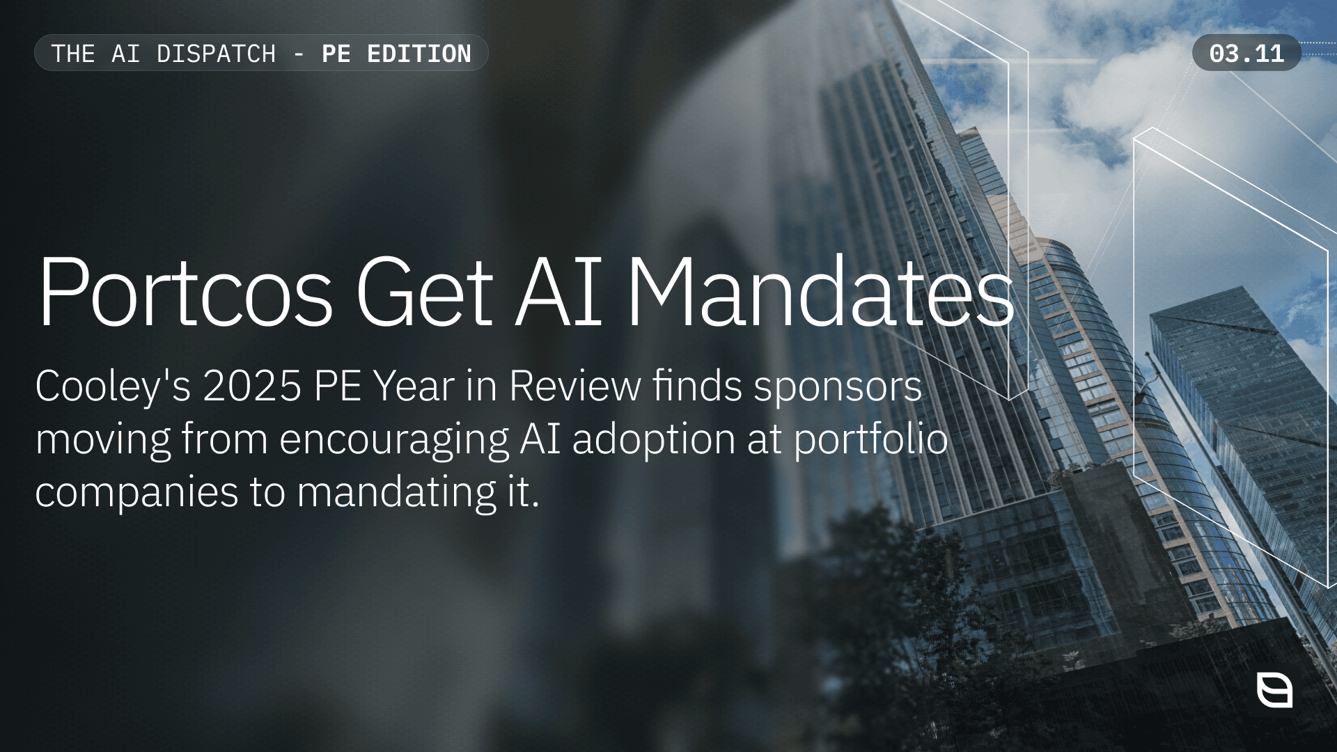 PE's AI Posture Gets Serious